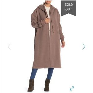 Nordstrom long hooded jacket